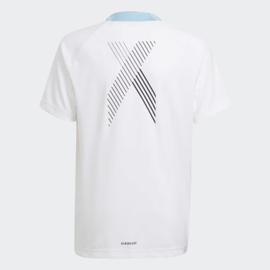 Camiseta AEROREADY Messi X Football-Inspired Blanco Niño Training