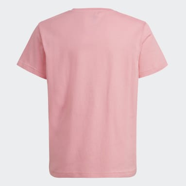 Camiseta Trefoil Rosa Niño Originals