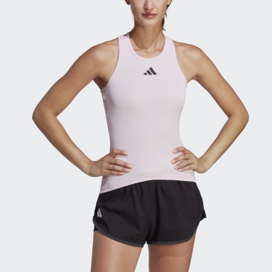 Camiseta sin mangas Club Tennis Rosa Mujer Tenis
