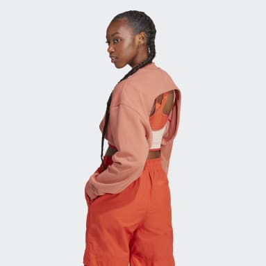 Sweat-shirt court sportswear adidas by Stella McCartney TrueCasuals Marron Femmes adidas by Stella McCartney