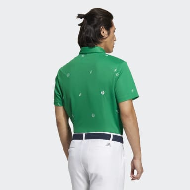 Men's Golf Green Play Green Monogram Polo Shirt
