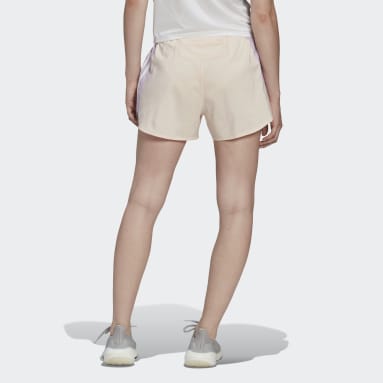 Damen Bekleidung Kurze Hosen Knielange Shorts und lange Shorts adidas Originals Baumwolle Shorts Aus Baumwollmischung in Orange 