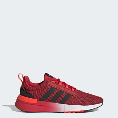 Røde sko og | adidas DK