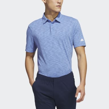 Polo de golf Space Dye Bleu Hommes Golf