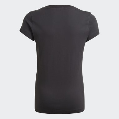 Camiseta adidas Essentials Tee Negro Niña Sportswear