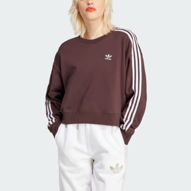 Women's Originals Brown Adicolor Classics Loose Sweatshirt