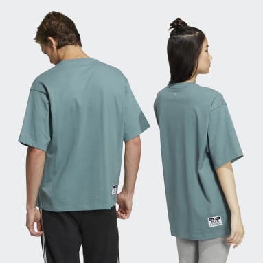 Originals Green Modern Collegiate Slogan Tee