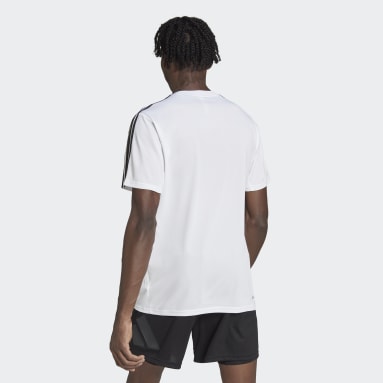 T-shirt de training Train Essentials 3-Stripes Blanc Hommes Fitness Et Training