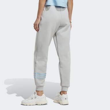 Vintage Adidas Pants Womens Size XL Gray Capri Casual Track Sweatpants * 