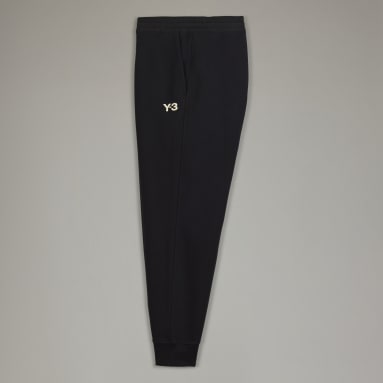 Pantalon graphique avec chevilles côtelées Y-3 Noir Y-3