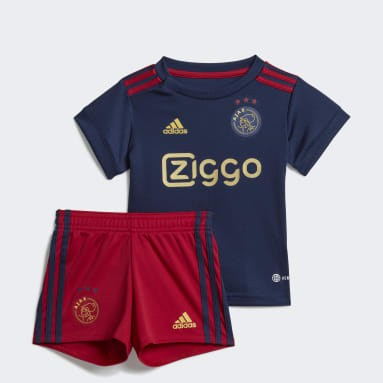 Kids Football Blue Ajax Amsterdam 22/23 Away Baby Kit