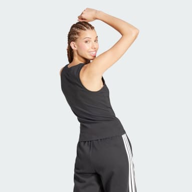 Essentials Linear Slim-Fit Katoenen Tanktop