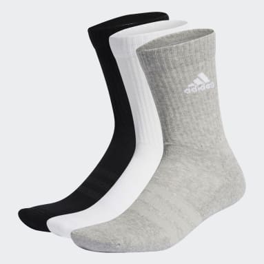 Meias de Cano Médio Acolchoadas – 3 pares Cinzento Sportswear