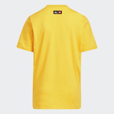 Kinderen Sportswear geel adidas x LEGO® Football Graphic T-shirt