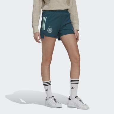 Short Extérieur Allemagne 21/22 Vert Femmes Football