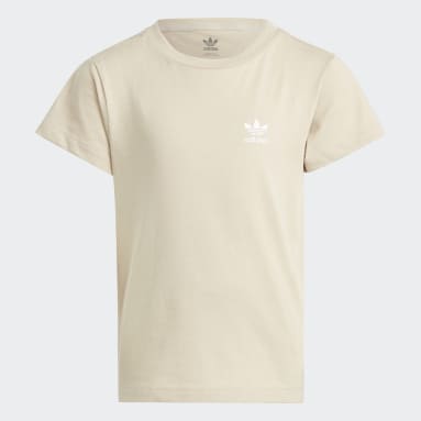 T-shirt Adicolor Beige Enfants 4-8 Years Originals