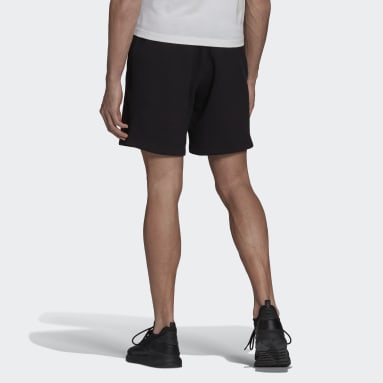 Men Originals Black Adicolor Trefoil Shorts