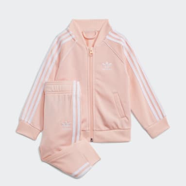 Infants Originals Pink Adicolor SST Track Suit