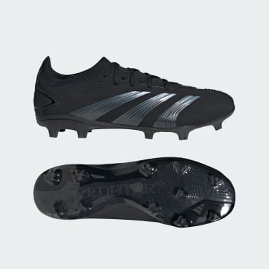 Football Black Predator 24 Pro Firm Ground Boots