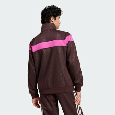 80s プレミアム エンボス加工 スリーストライプス トラックトップ