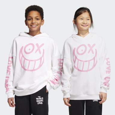 Děti Originals bílá Mikina adidas Originals x André Saraiva Hoodie