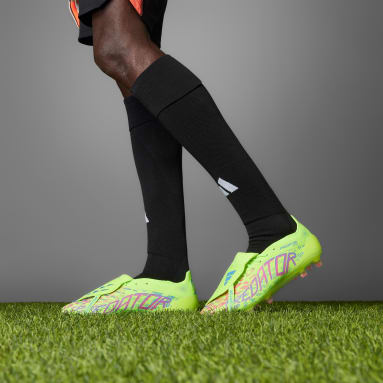 Botas de Futebol com Língua Dobrada Predator Elite – Piso firme