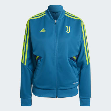 Women Football Turquoise Juventus Condivo 22 Track Jacket