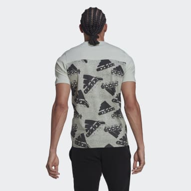 Polera Essentials BrandLove Logo Verde Hombre Sportswear
