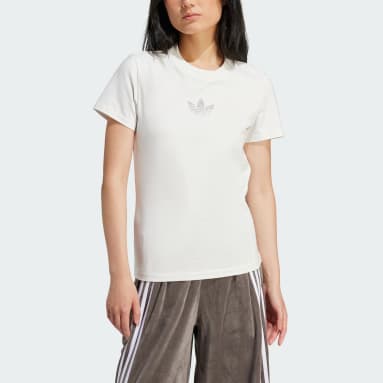 Women Originals White Premium Essentials Tee