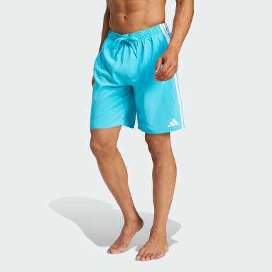 Pantaloncini da bagno a 3 strisce da 8 pollici