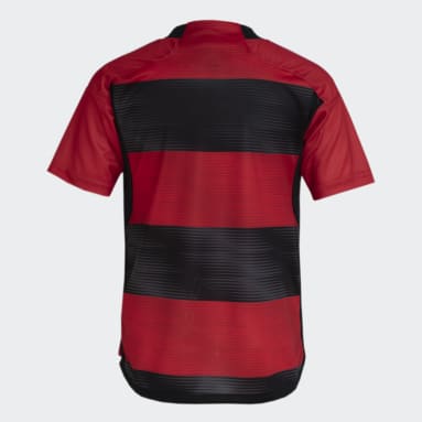 Camisa 1 CR Flamengo 23/24 Infantil Vermelho Meninos Futebol