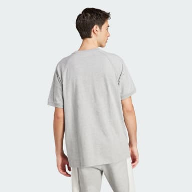 T-shirt Trefoil Essentials+ Cinzento Homem Originals