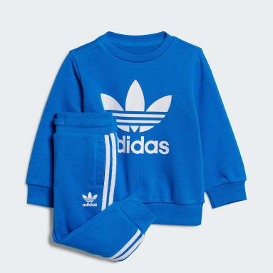 Kids Originals Blue Crew Sweatshirt Set