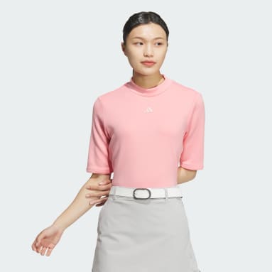 adidas - 【アディダス】クライマ クール ゴルフ 半袖ワンピース ストレッチ L ピンク Amazon.co.jp: [アディダスゴルフ] ゴルフワンピース ストレッチ