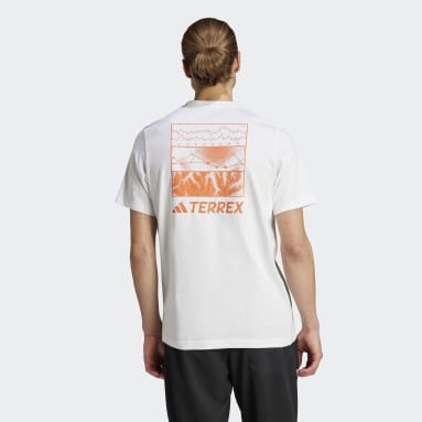 T-shirt Terrex Graphic Altitude Blanc Hommes TERREX