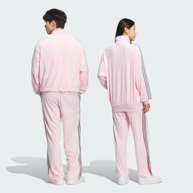 美品！adidas ピンク ベロアジャージ　ボトムのみ adidas ピンク - ベロア 【アディダス公式】