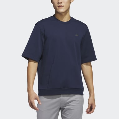 Men's Golf Blue Go-To Crew Golf Sweatshirt