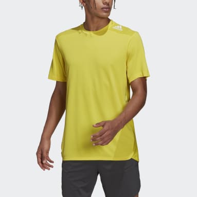 Remera Designed 4 Training HEAT.RDY HIIT Amarillo Hombre Training