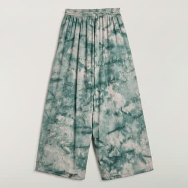 กางเกงขากว้างพิมพ์ลายทั้งตัว Y-3 RAW EDGE 3 STRIPES