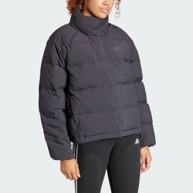 Frauen Sportswear Helionic Relaxed Daunenjacke Schwarz