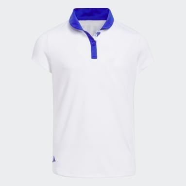 Polo HEAT.RDY blanc Adolescents 8-16 Years Golf
