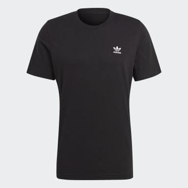 Männer Originals LOUNGEWEAR Adicolor Essentials Trefoil T-Shirt Schwarz