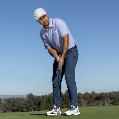 Calças Cinco Bolsos Azul Homem Golfe
