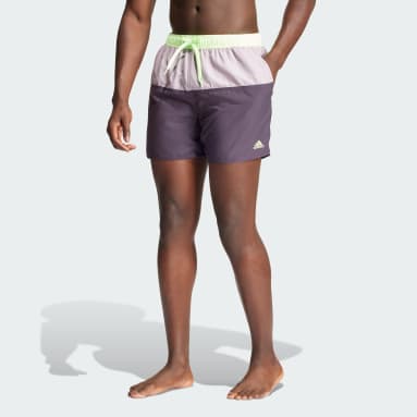 Άνδρες Sportswear Μωβ Colorblock CLX Swim Shorts