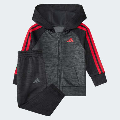 2-Piece Long Sleeve Poly Fleece Jacket & Jogger Set