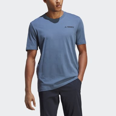 Polo Terrex Mountain Estampado Azul Hombre TERREX