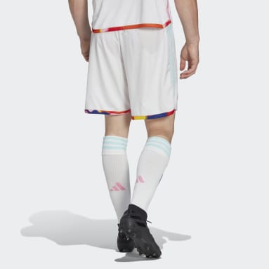 Pantalón corto segunda equipación Bélgica 22 Authentic Blanco Hombre Fútbol