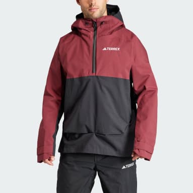 Anorak RAIN.RDY com Forro Xperior 2L TERREX Bordô Homem TERREX