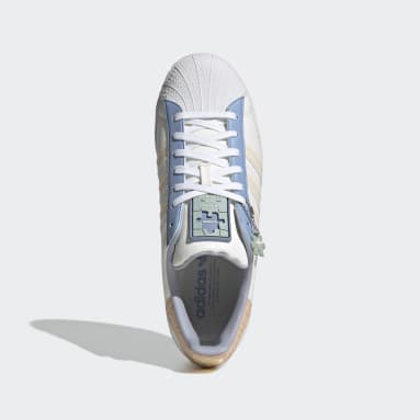 Men Originals White Superstar Shoes