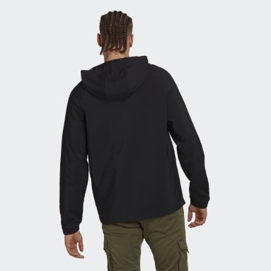 Men Football Black FIFA World Cup 2022™ Official Emblem Woven Jacket